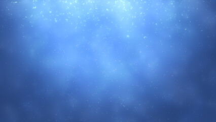 Fototapeta premium Illuminating glittering particles background , Star rain. Abstract background with shining colorful particles. Shimmering Glittering Particles With Bokeh.