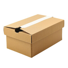 Shoe box, isolated PNG object