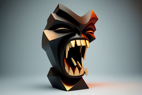 Angry emoticon, emoji
