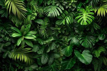 tropical forest or garden background