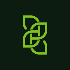 Minimalist Leaves Nature Logo