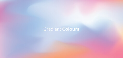 Landing Page Template. Abstract liquid gradient Background. Blue, Green, Orange, Pink, Purple and Red Fluid Color Gradient. For ads, Banner, Poster, Cover, Web, Brochure, Wallpaper, Flyer and more.