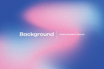 Abstract modern gradient background with grainy texture and geometric shapes