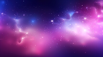 Fototapeta na wymiar Purple Light, Pink vector layout with cosmic stars. Space stars on blurred abstract background with gradient. Smart design for your business advertisin, generative ai, 