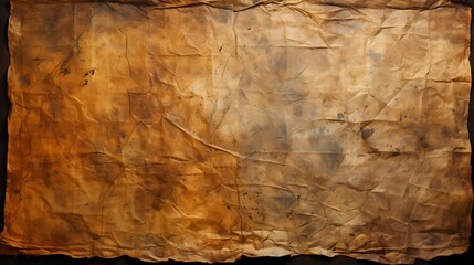 Textured parchment paper with a vintage and weathered appearance - obrazy, fototapety, plakaty
