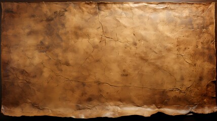 Textured parchment paper with a vintage and weathered appearance - obrazy, fototapety, plakaty