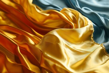 Fototapeta premium beautiful abstract silk concept with copy space