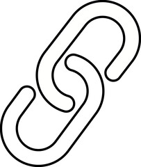  Link icon. Replaceable vector design.