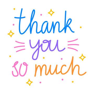 h*u様 THANK YOU SO MUCH Thank You so Much SVG Cut file by Creative Fabrica Crafts