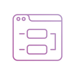 Fototapeta premium project plan icon with white background vector stock illustration