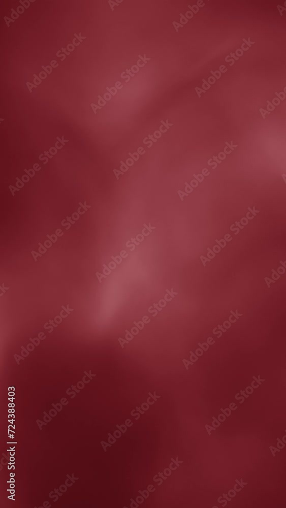 Poster abstract red white smoke cloud loop vertical animation background.