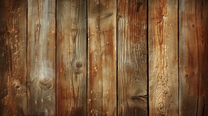 Naklejka premium Old wooden fence planks background