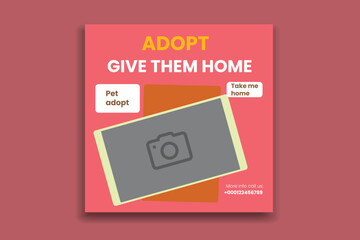 cat banner social media post