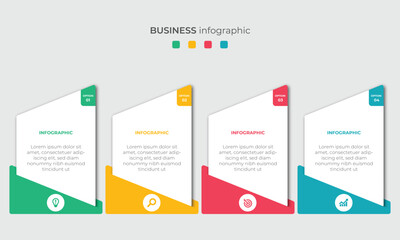 Steps Timeline Infographics Images Template Design