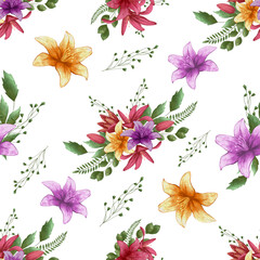 seamless floral pattern