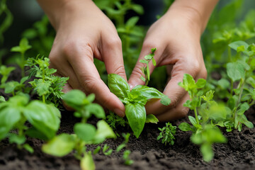 Careful Tending: Growing Healthy Basil in Urban Soil