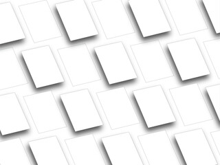 Tablet App Screens. Blank Template for Showing Your Apps Interfaces. Vector Illustration