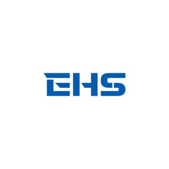 EHS logo. E H S design. WhitE H SHS letter. EHS, E H S letter logo SET design. Initial letter EHS linked circle uppercase monogram logo. E H S letter logo SET vector design. EHS letter logo design	
