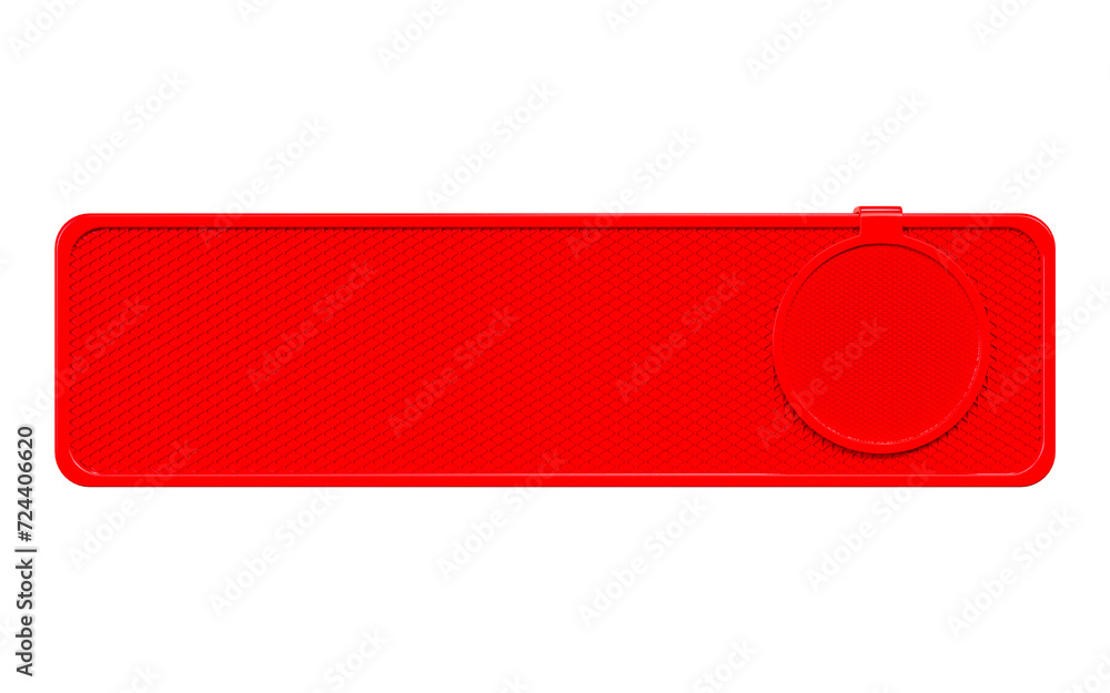 Aufkleber 3d rendering quote frames box blank templates realistic minimal text info design box banner design