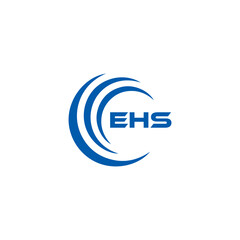 EHS logo. E H S design. WhitE H SHS letter. EHS, E H S letter logo SET design. Initial letter EHS linked circle uppercase monogram logo. E H S letter logo SET vector design. EHS letter logo design	
