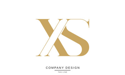 SX, XS, Abstract Letters Logo Monogram