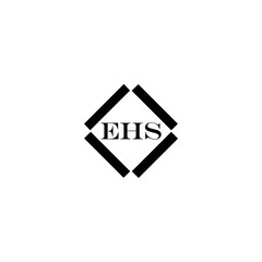 EHS logo. E H S design. WhitE H SHS letter. EHS, E H S letter logo SET design. Initial letter EHS linked circle uppercase monogram logo. E H S letter logo SET vector design. EHS letter logo design	

