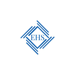EHS logo. E H S design. WhitE H SHS letter. EHS, E H S letter logo SET design. Initial letter EHS linked circle uppercase monogram logo. E H S letter logo SET vector design. EHS letter logo design	
