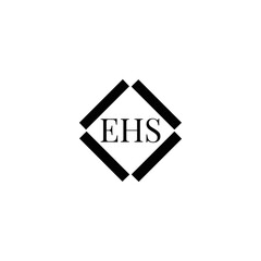 EHS logo. E H S design. WhitE H SHS letter. EHS, E H S letter logo SET design. Initial letter EHS linked circle uppercase monogram logo. E H S letter logo SET vector design. EHS letter logo design	
