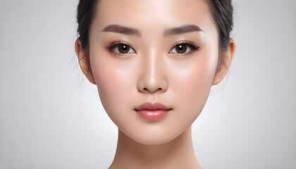 Obraz premium portrait of a woman with skin