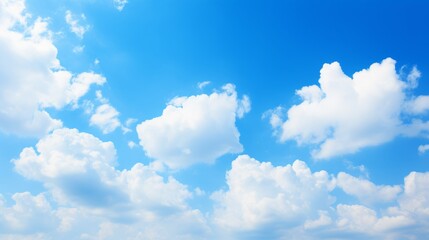 Naklejka na ściany i meble blue sky background with tiny cloud