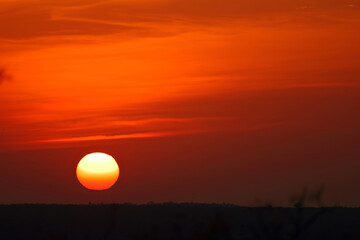 Sonnenuntergang - Kr&uuml;ger Park - S&uuml;dafrika / Sundown - Kruger Park - South Africa /
