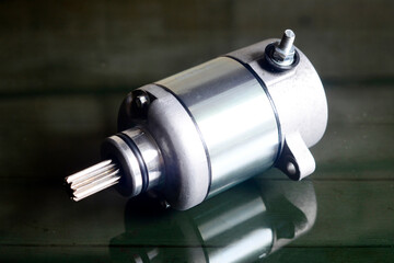 The starter dynamo is part of the system in the engine, to provide initial rotation to the engine...