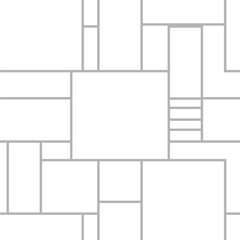 geometric square seamless pattern. Abstract paper square grey on white background. pattern with copy space. for fashion, fabric wallpaper and all prints.