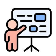 Presentation Filled Line Style