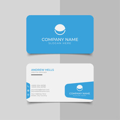 Corporate business card design template	