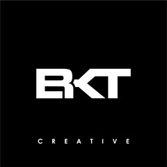 BKT Letter Initial Logo Design Template Vector Illustration
