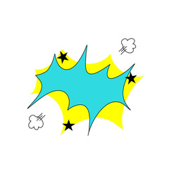 Colourful Comic Explosion, Pop Art