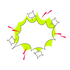 Colourful Comic Explosion, Pop Art