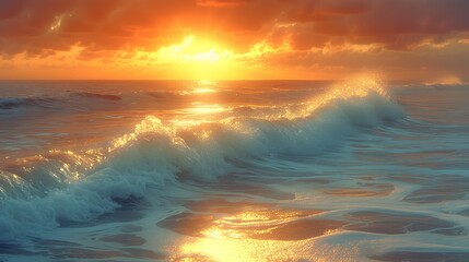 Obraz premium Whispers of the Coast: Embracing the Seascape