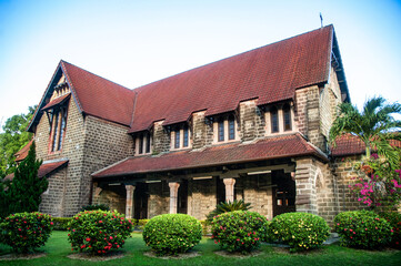 St. Michael's and All Angels Church, Sandakan. The oldest stone church in Sabah. Historic sights...