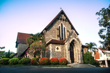 St. Michael's and All Angels Church, Sandakan. The oldest stone church in Sabah. Historic sights...