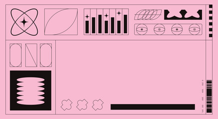 Pink Brutalist Sticker