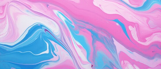 Elevate your space with this abstract marbling oil acrylic paint background illustration, perfect for wallpaper, Ai Generated.