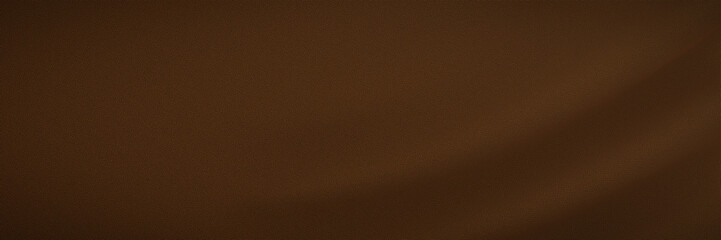 Brown wavy fabric background.