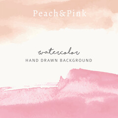 Hand drawn watercolor background - 724440259