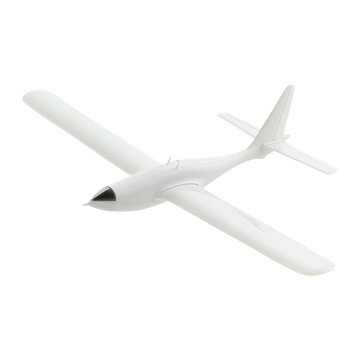 White Glider. Isolated on transparent background.