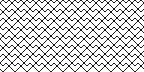 Interlocking paving blocks depicted in a vector seamless pattern with regular geometry. This modern tile texture is perfect for both prints and digital backgrounds.