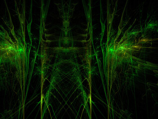 Imaginatory fractal abstract background Image