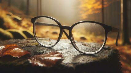 eye glasses  - obrazy, fototapety, plakaty