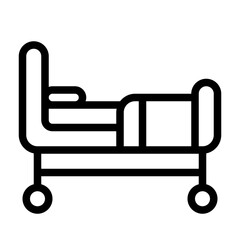 Hospital Bed Line Style 